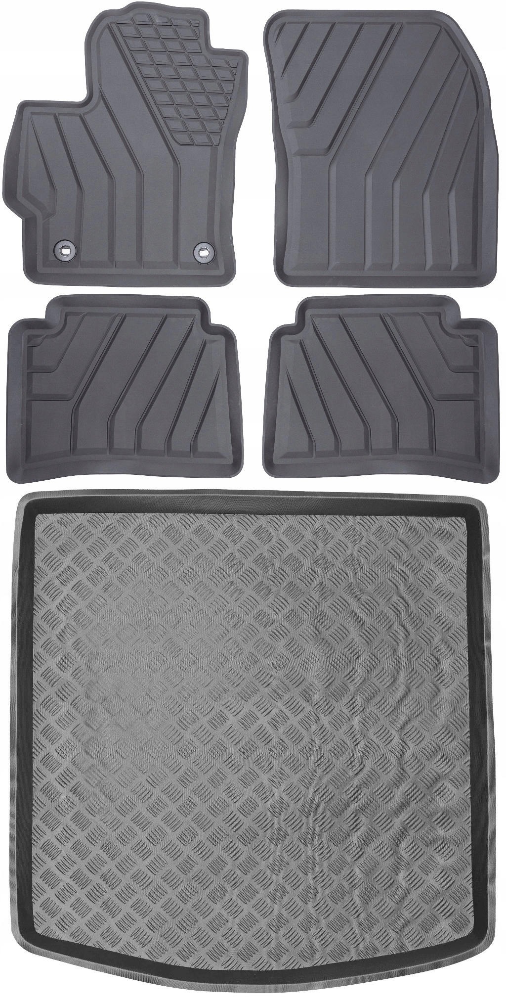 Toyota Corolla XII Kombi Hybryda 2019 Sada Gumové rohože rohož