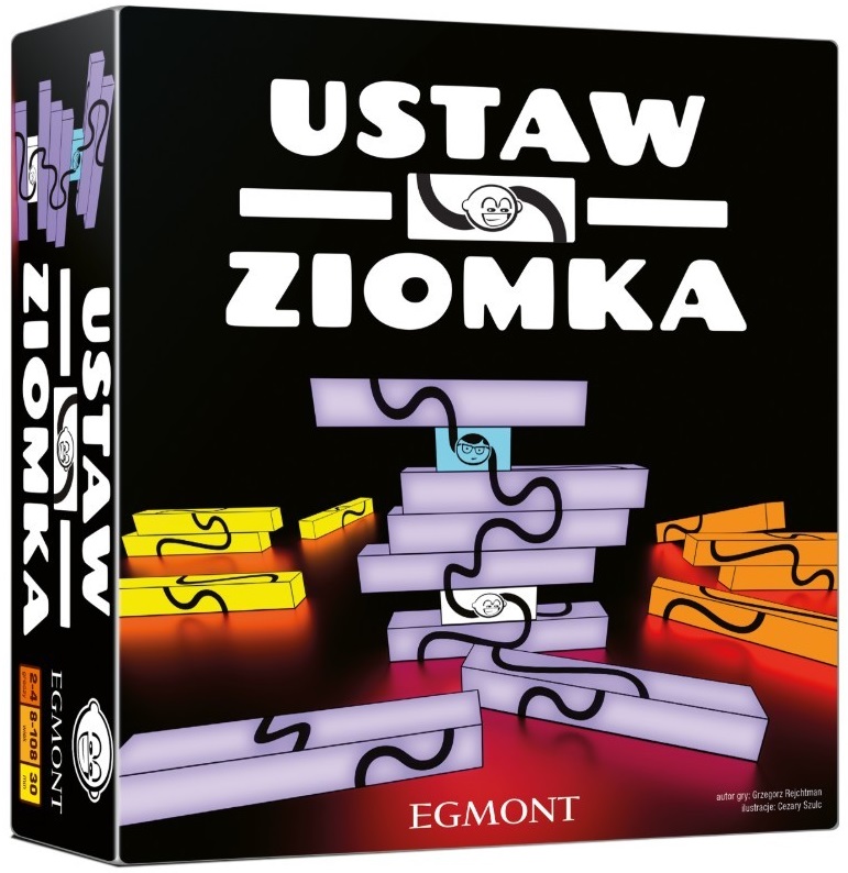 Egmont Gra Zręcznościowa Ustaw Ziomka 0806