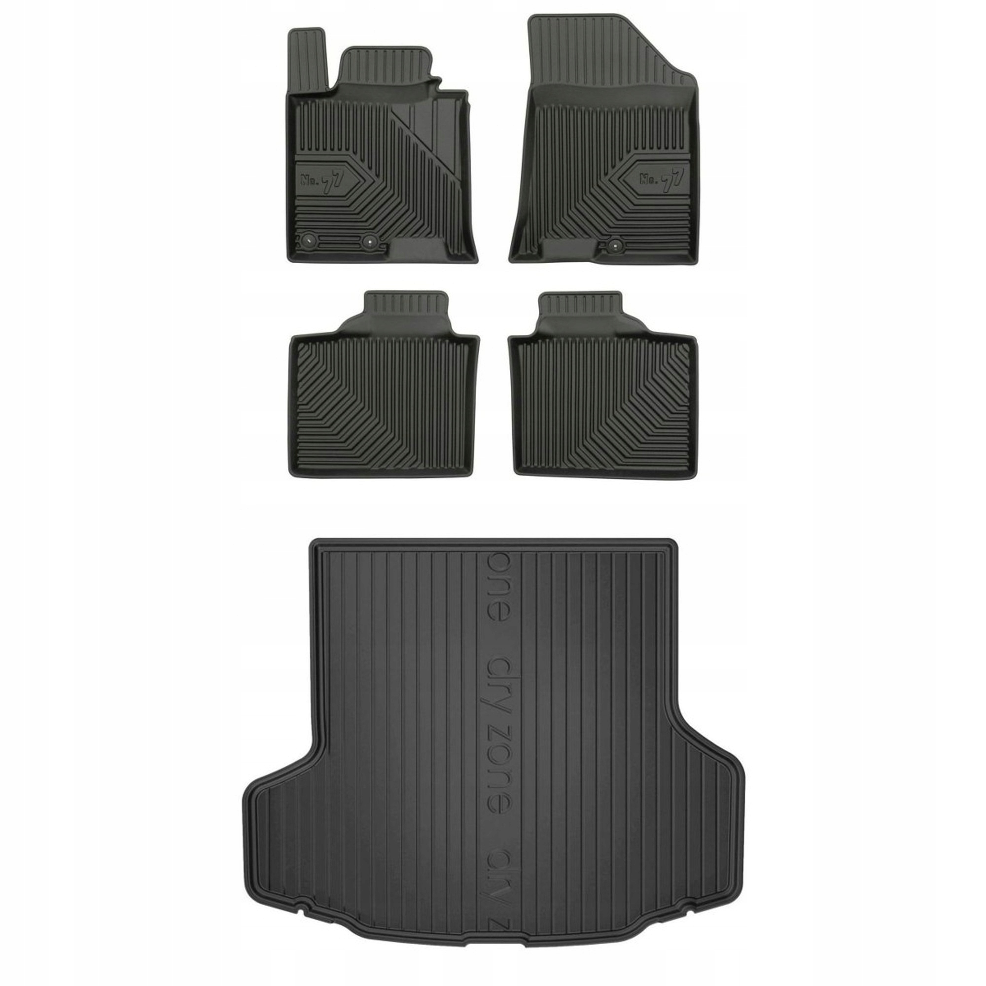 Gumová sada koberčekov a rohože Hyundai i40 2011-2019