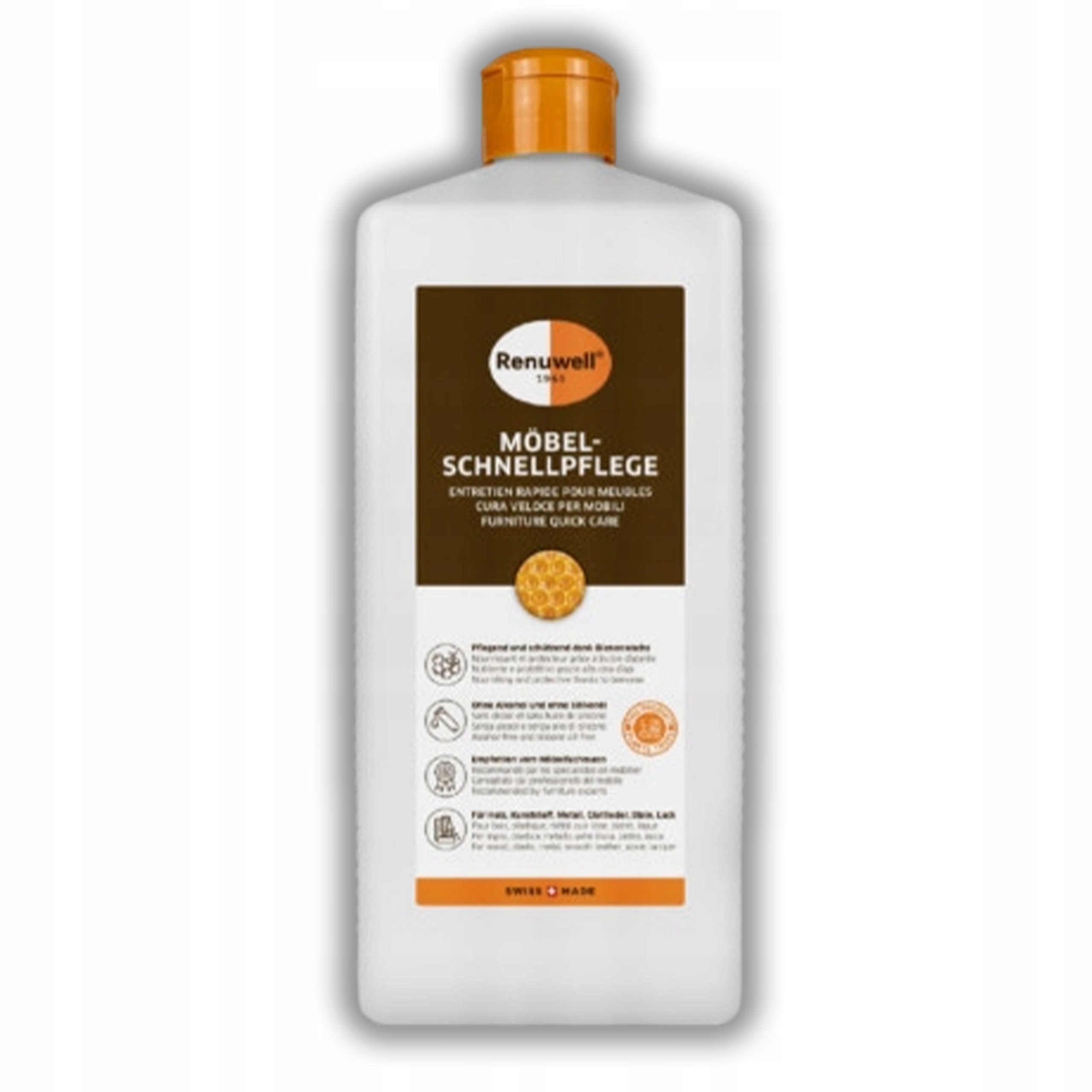 Levně Čisticí Prostředek Na Mytí Dřevěného Nábytku Mléko Renuwell 1 L