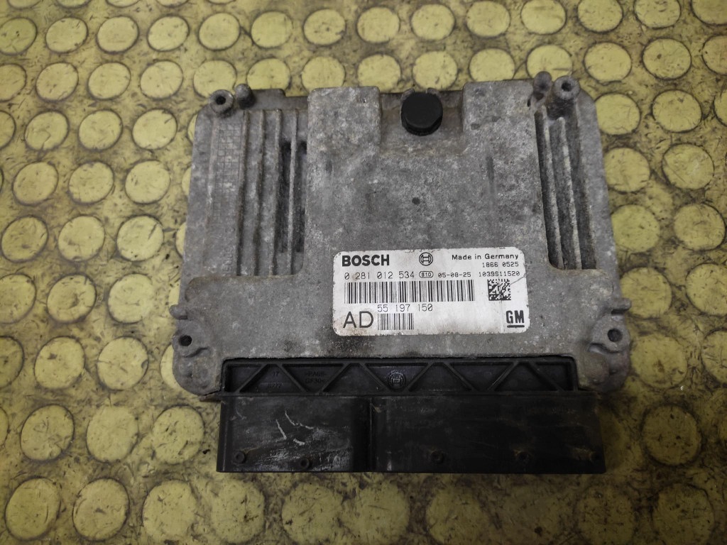 OPEL VECTRA C bedienteil des motors 0281012534
