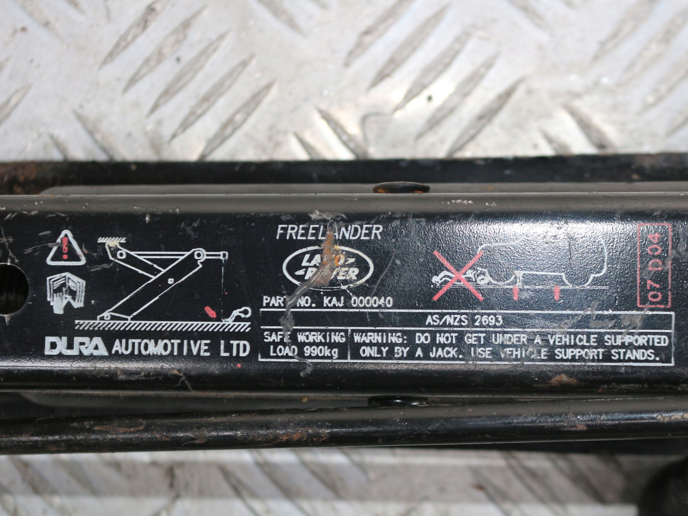 PODNOŚNIK LEWAREK LAND ROVER FREELANDER Kod producenta brak
