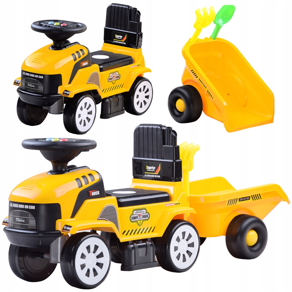 

Jeździk Traktor z przyczepą melodie akces ZA3746