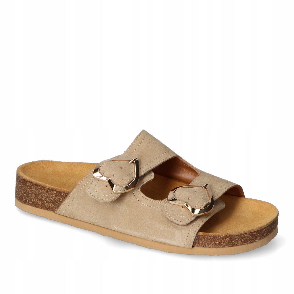 Nazouváky Lewski 3833 Béžová semiš 39