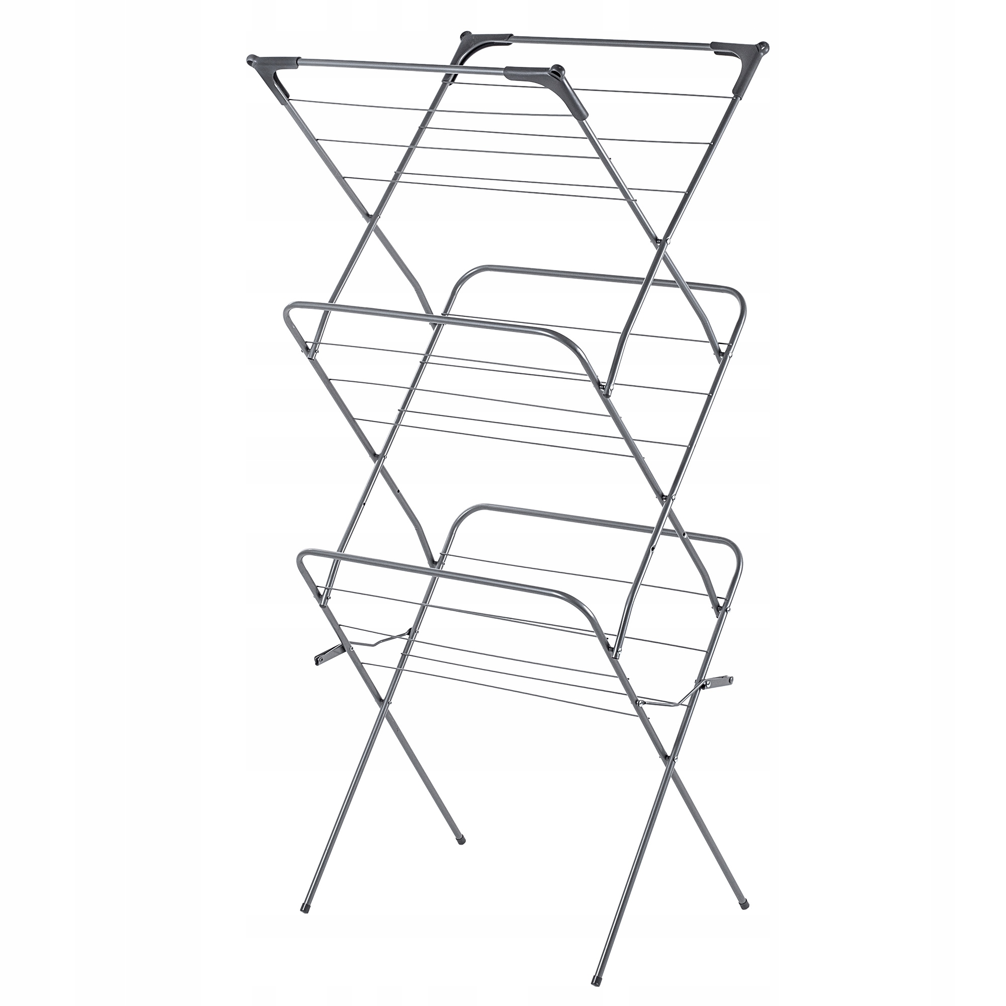 Levně Sušák Na Prádlo, Stojící, Vertikální, 3 Úrovně