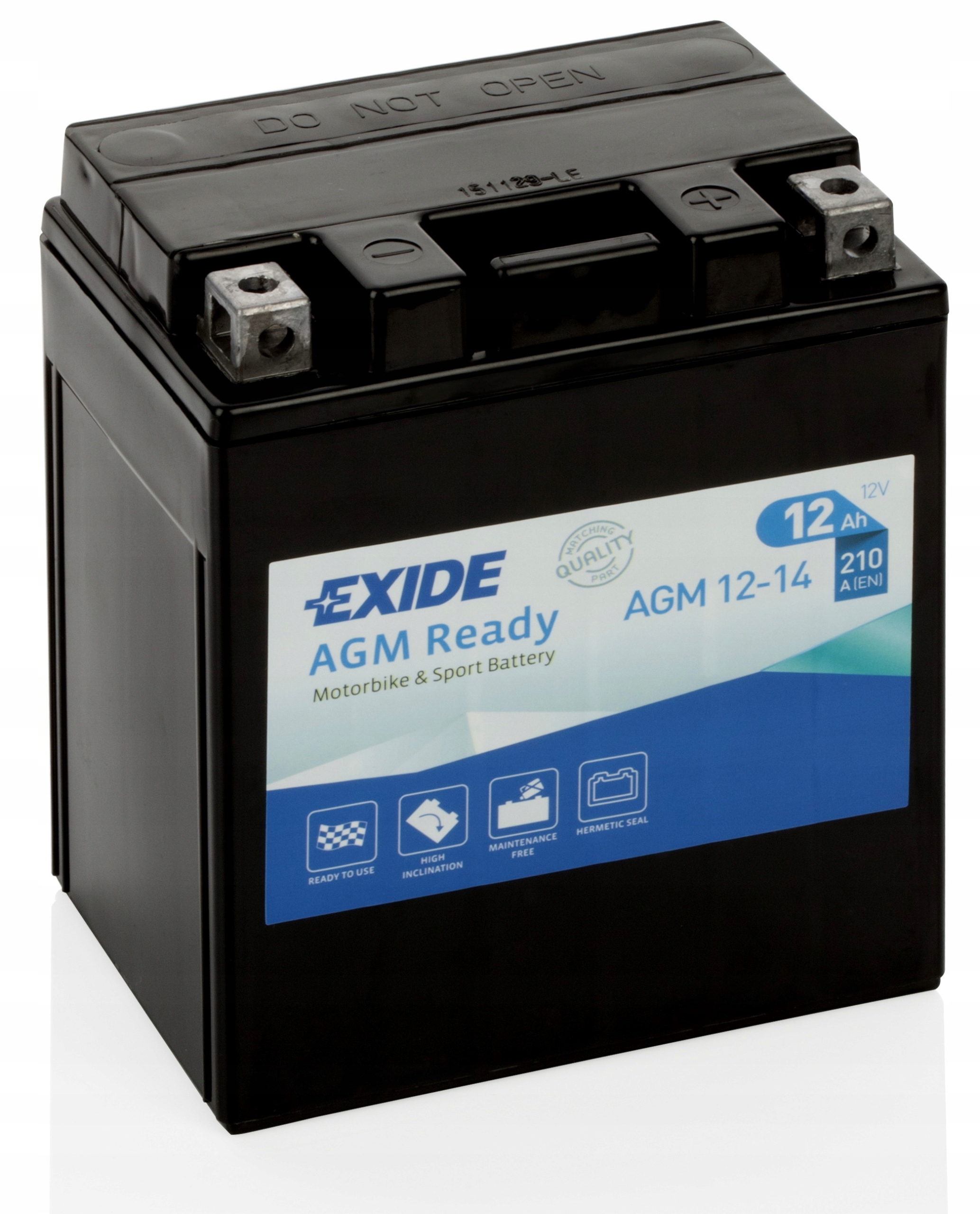 

Akumulator Exide AGM12-14 12Ah 210A