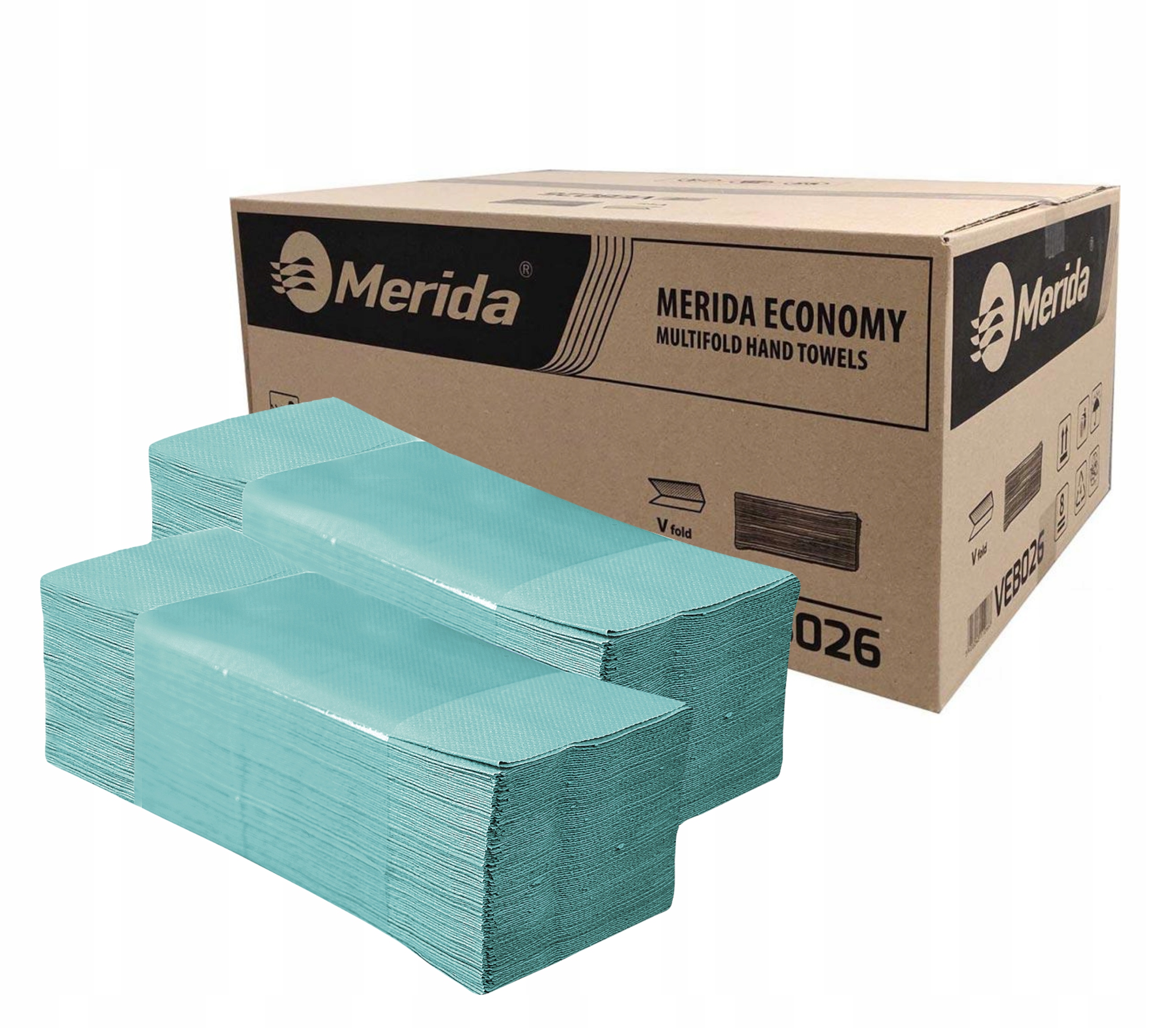 

Merida Ręczniki papierowe z zielone 4000szt.