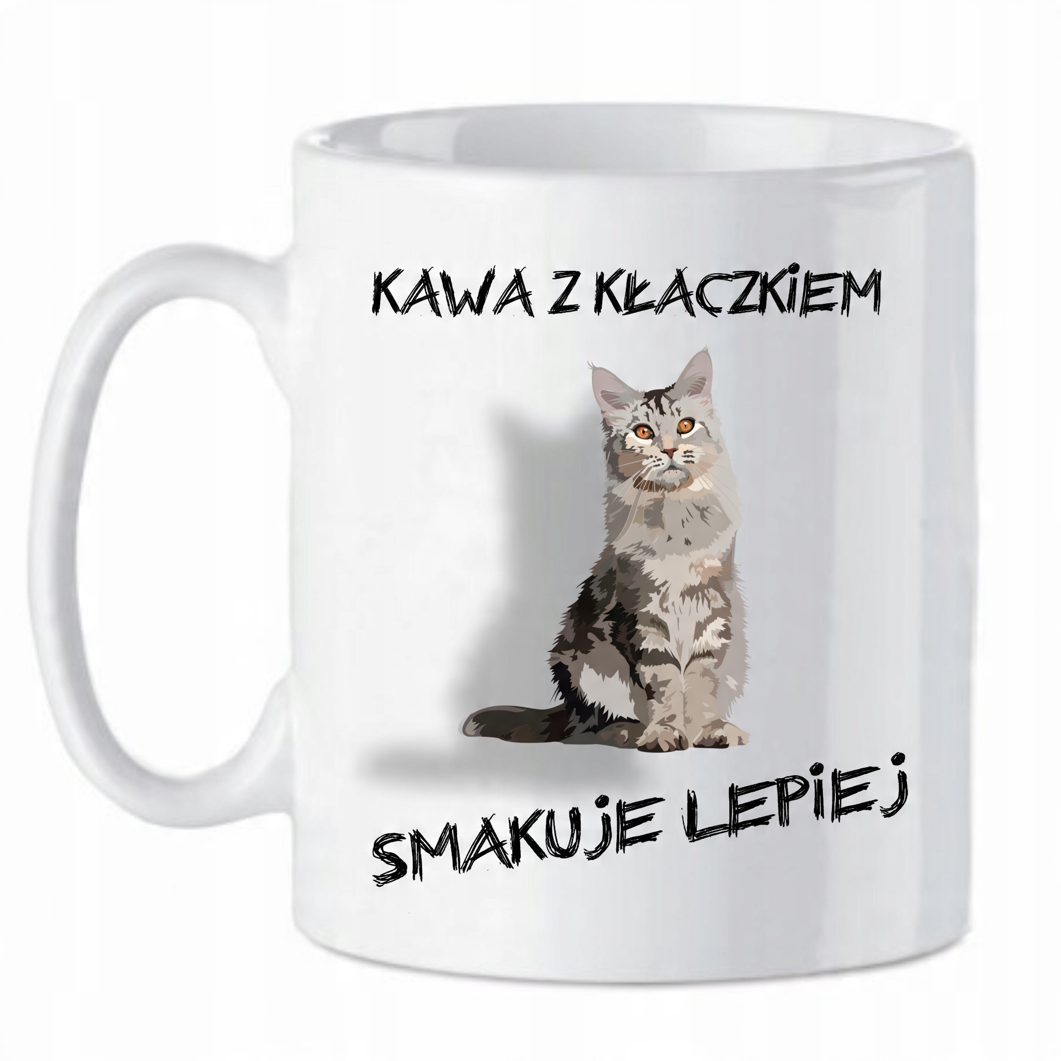 

Kawa z Kłaczkiem kubek z nadrukiem