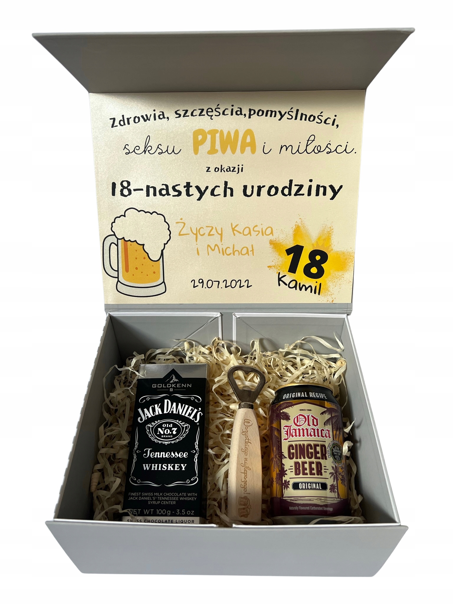 Krabička Box dárek 18. narozeniny pro kluka