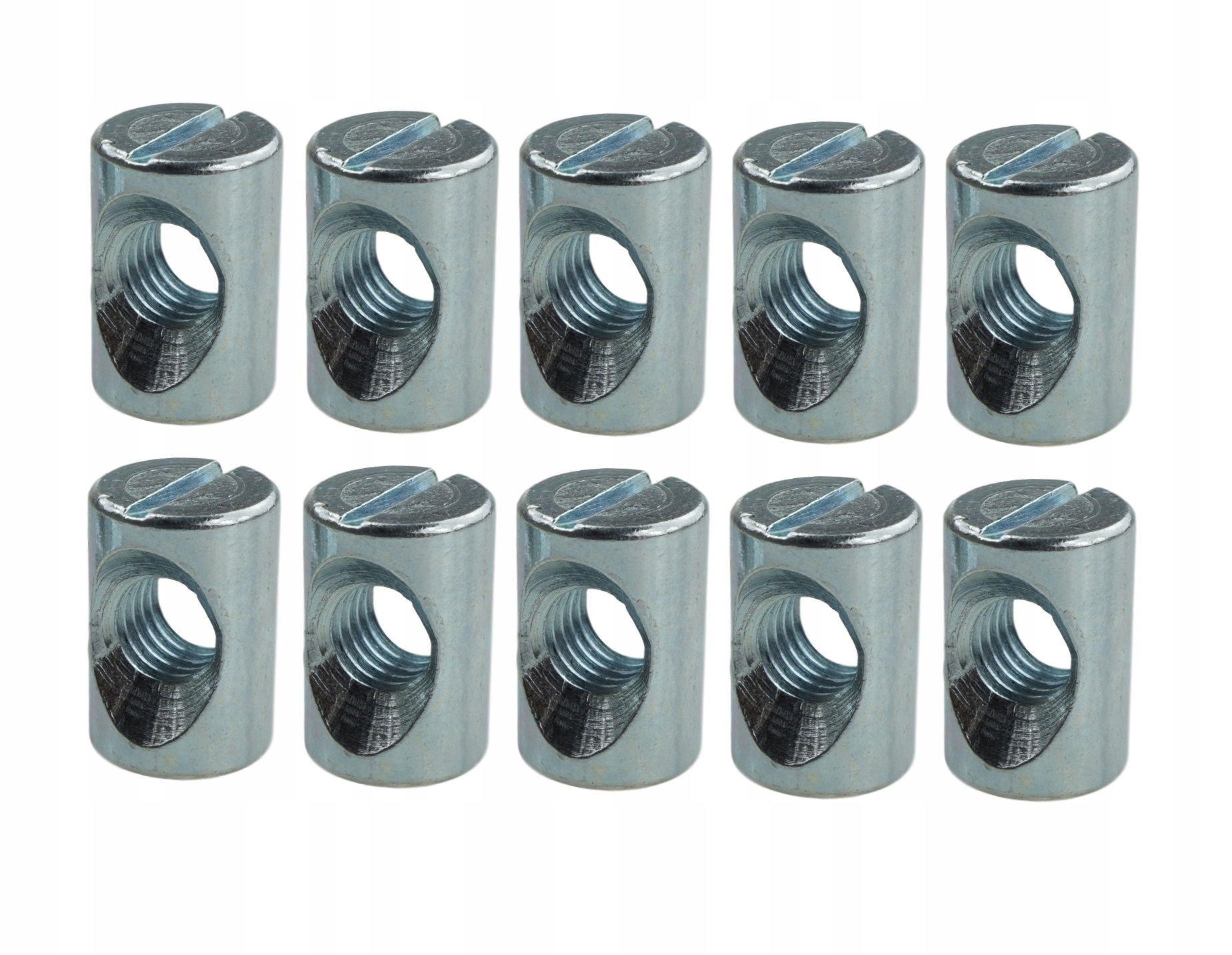 

100 x Nakrętka wałeczkowa symetryczna M6 x 10 x 10