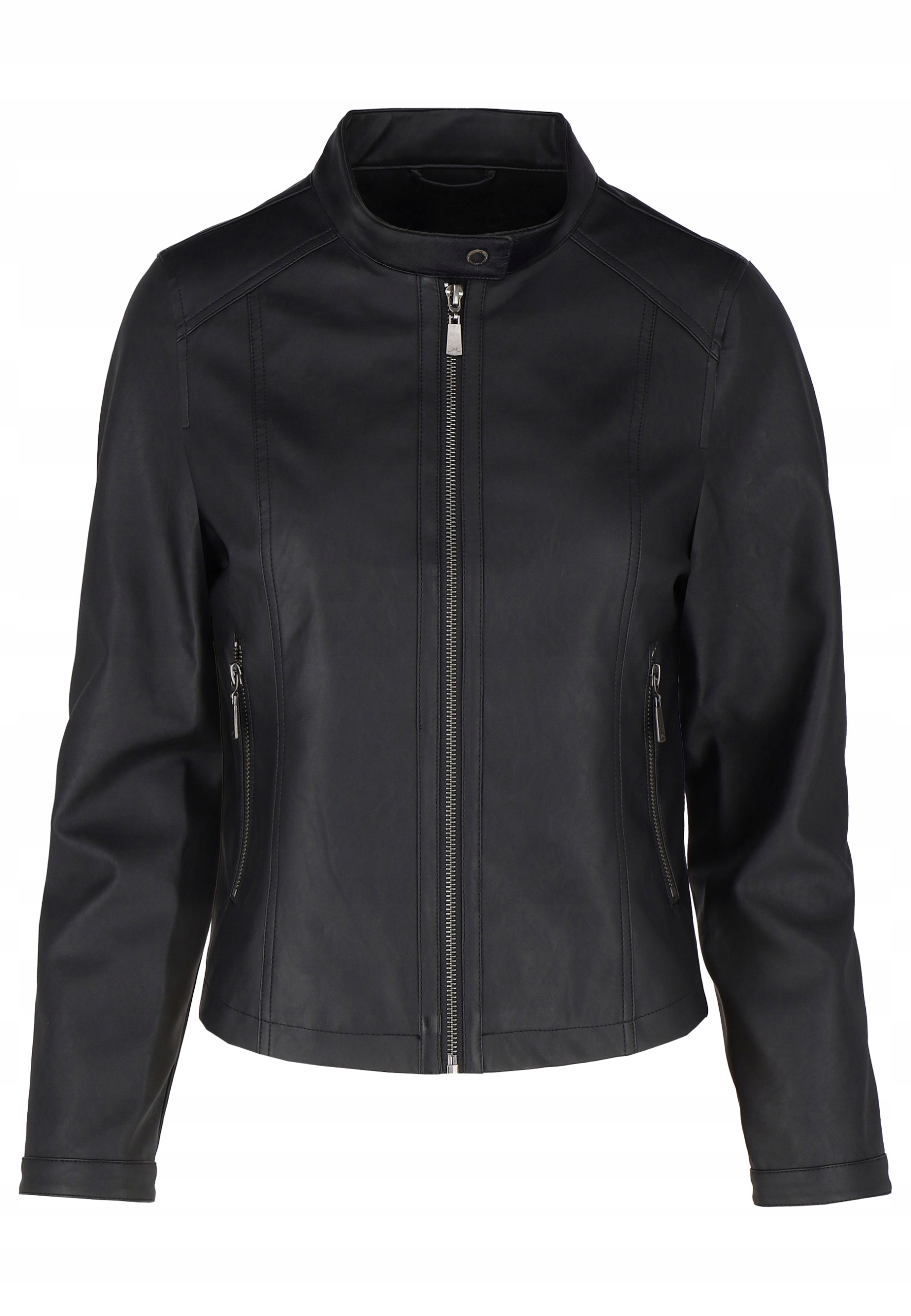 Dámská Bunda Z Ekokůže, Černá, Ramoneska Volcano J-fittya S