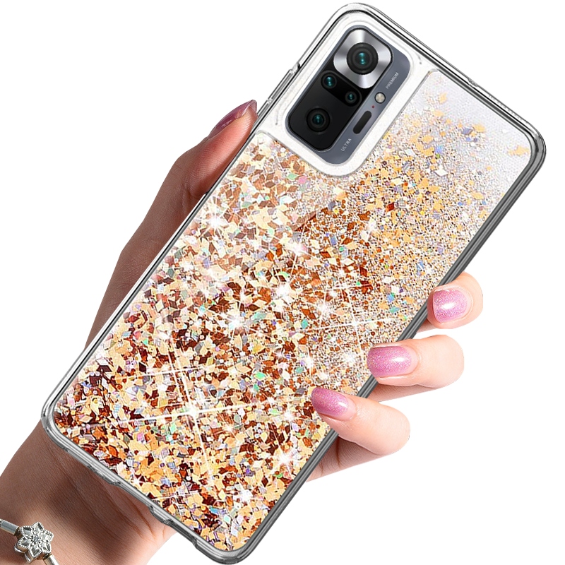 

Etui Brokat Case Szkło do Xiaomi Redmi Note 10 Pro