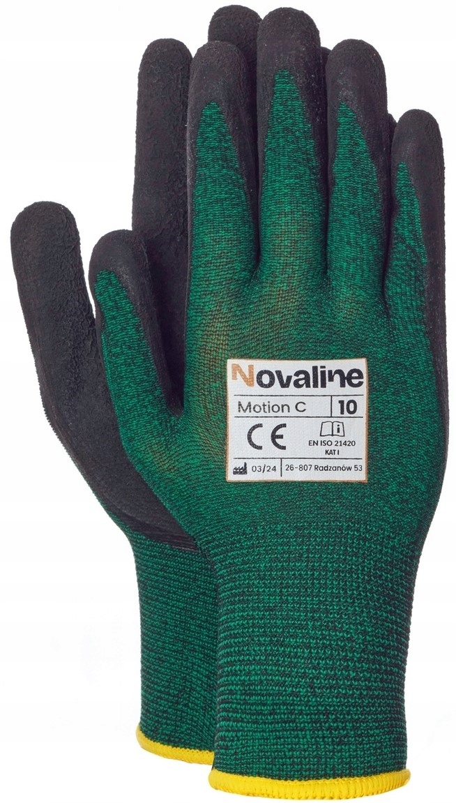 Rękawice Robocze Verken NOVALINE Motion C rozmiar 11 - XL 12par