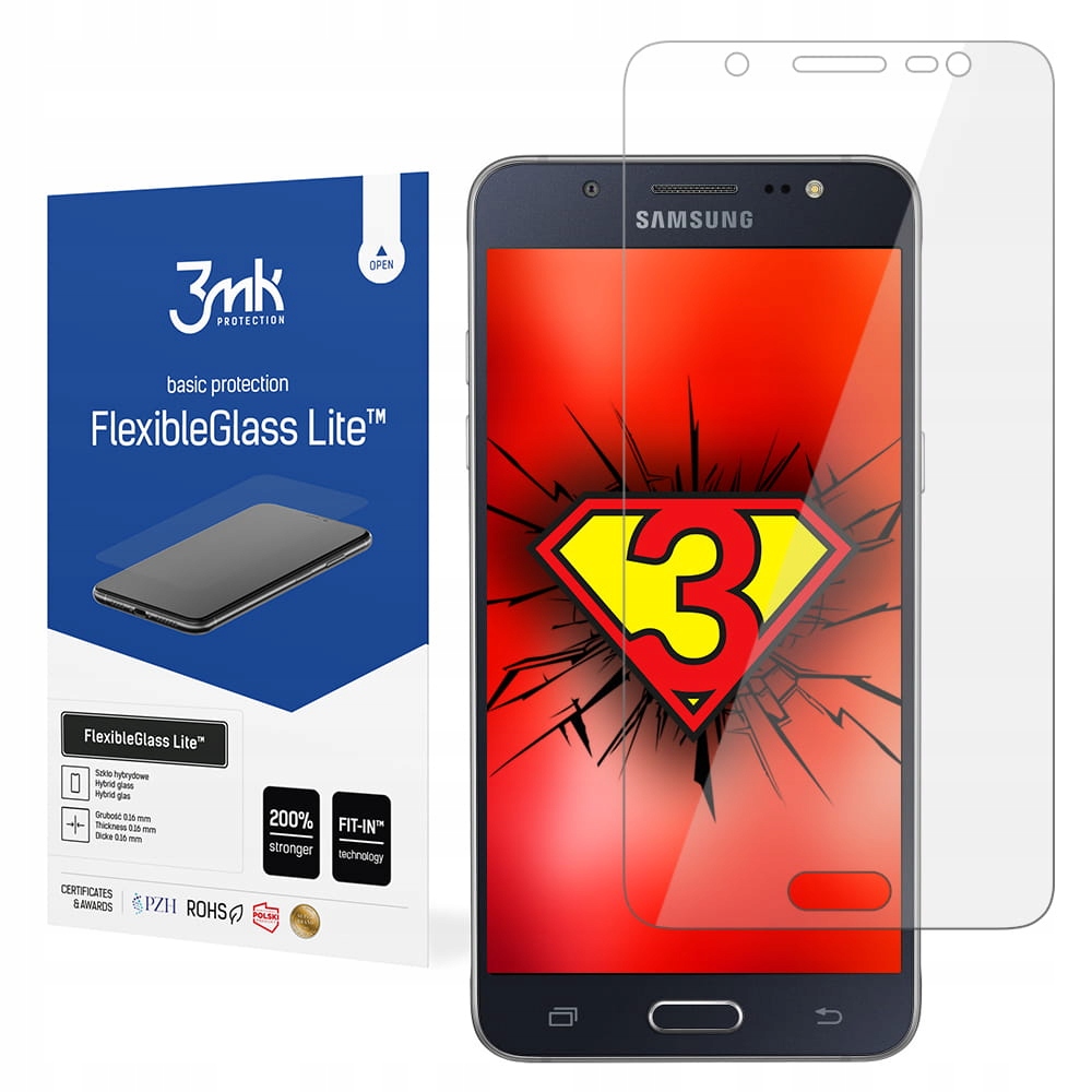 

Niepękająca Szybka Ochronna 3mk na Galaxy J5 2016