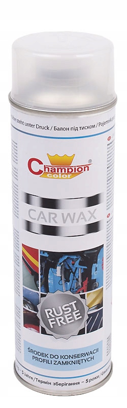 Środek do konserwacji profili Champion car wax 500ml