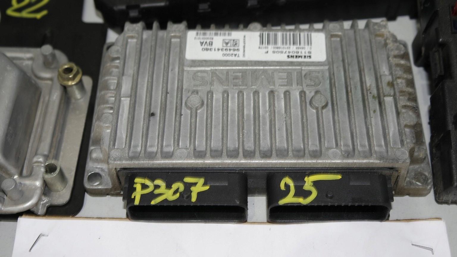 ZESTAW STARTOWY PEUGEOT 307 1.6 9650346080 Typ samochodu Samochody osobowe