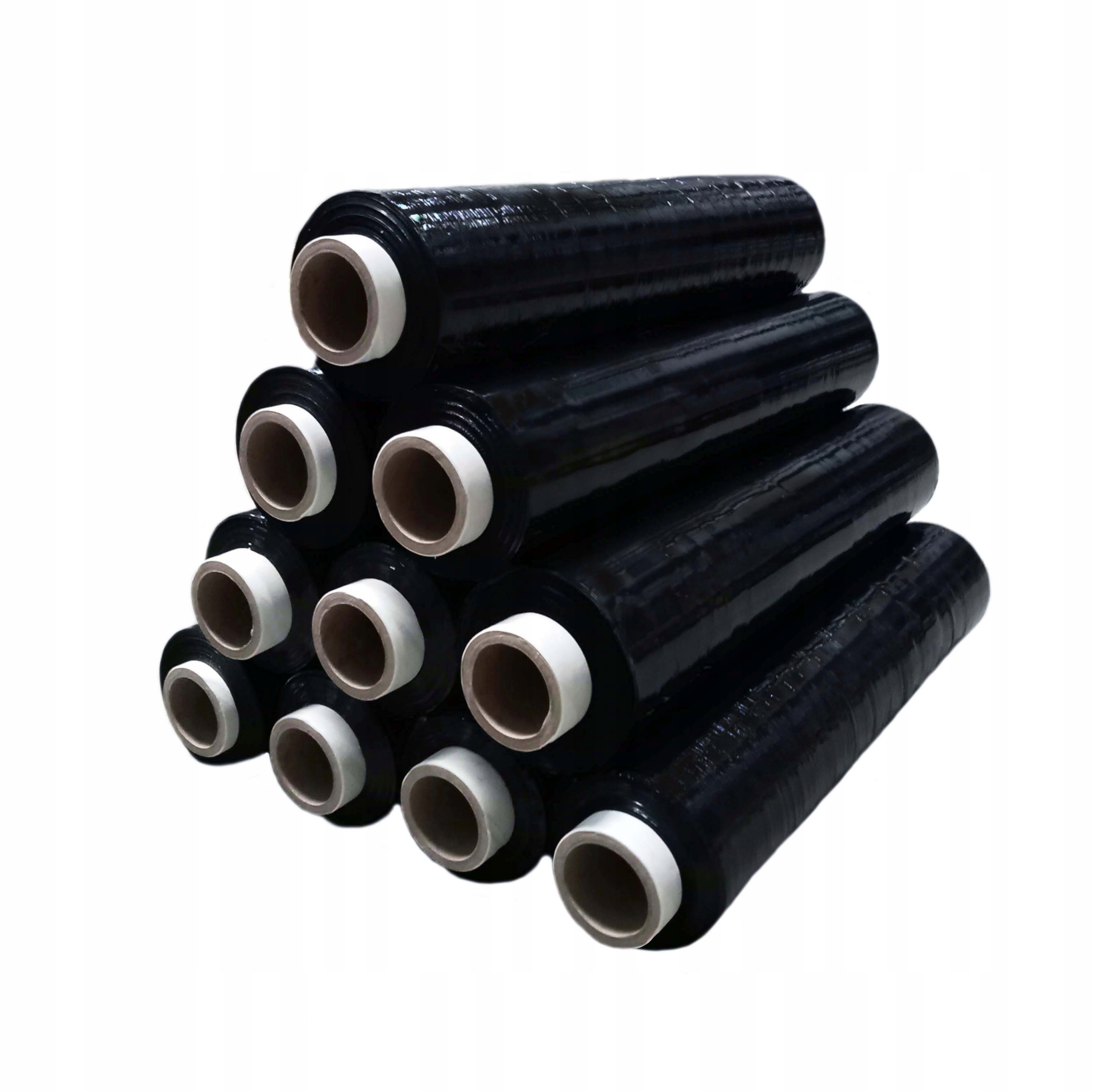 

Folia stretch strecz czarna czarny 3kg x 10rolek