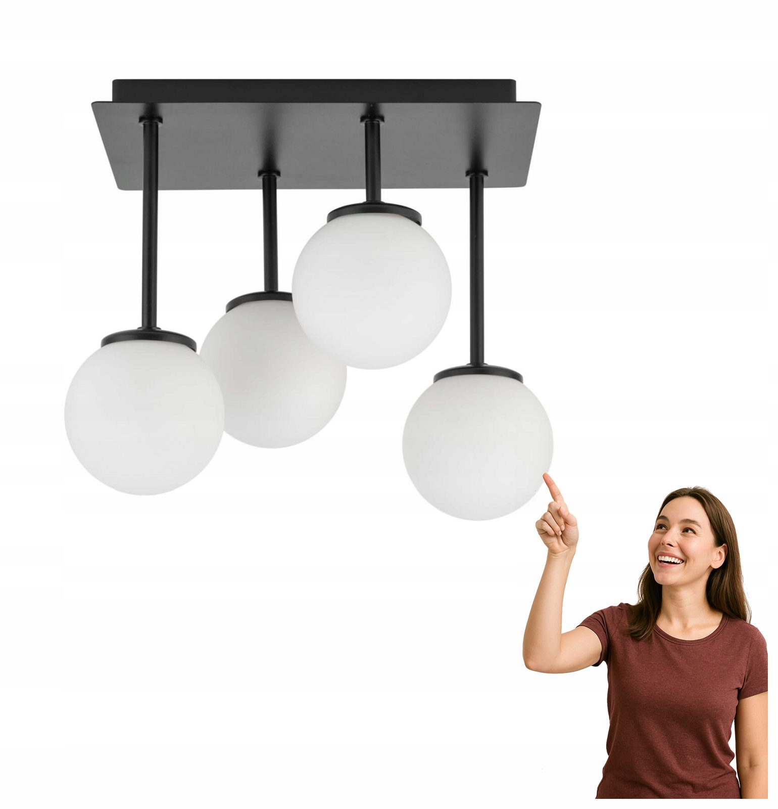 Stropná lampa Tulia 4 33505 Sigma Lighting