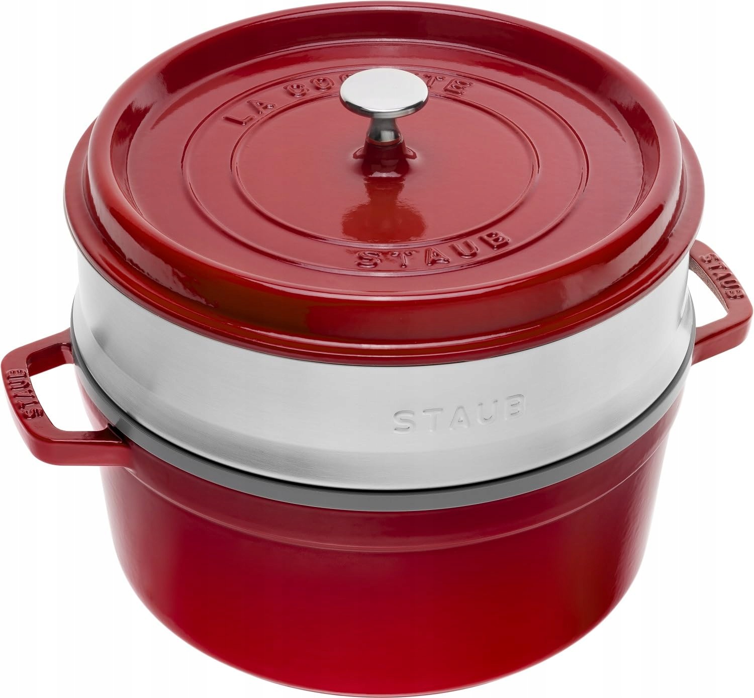 Staub Okrúhly pekáč Cocotte, 26 cm, 5,0 l, indukcia, matný čierny email