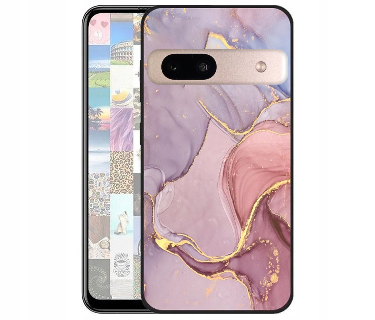 Etui Z NADRUKIEM do Google Pixel 7a, WZORY