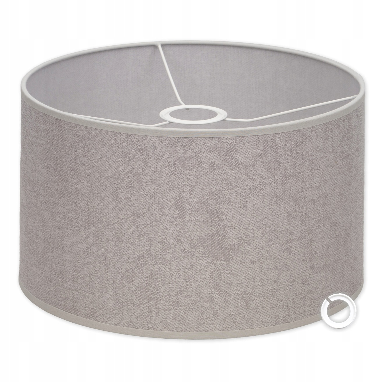 Stínidlo Abažur 35 cm Šedé pro stojací lampu