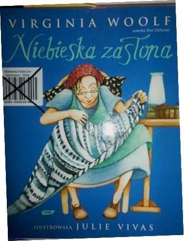 Niebieska zasłona - Virginia Woolf