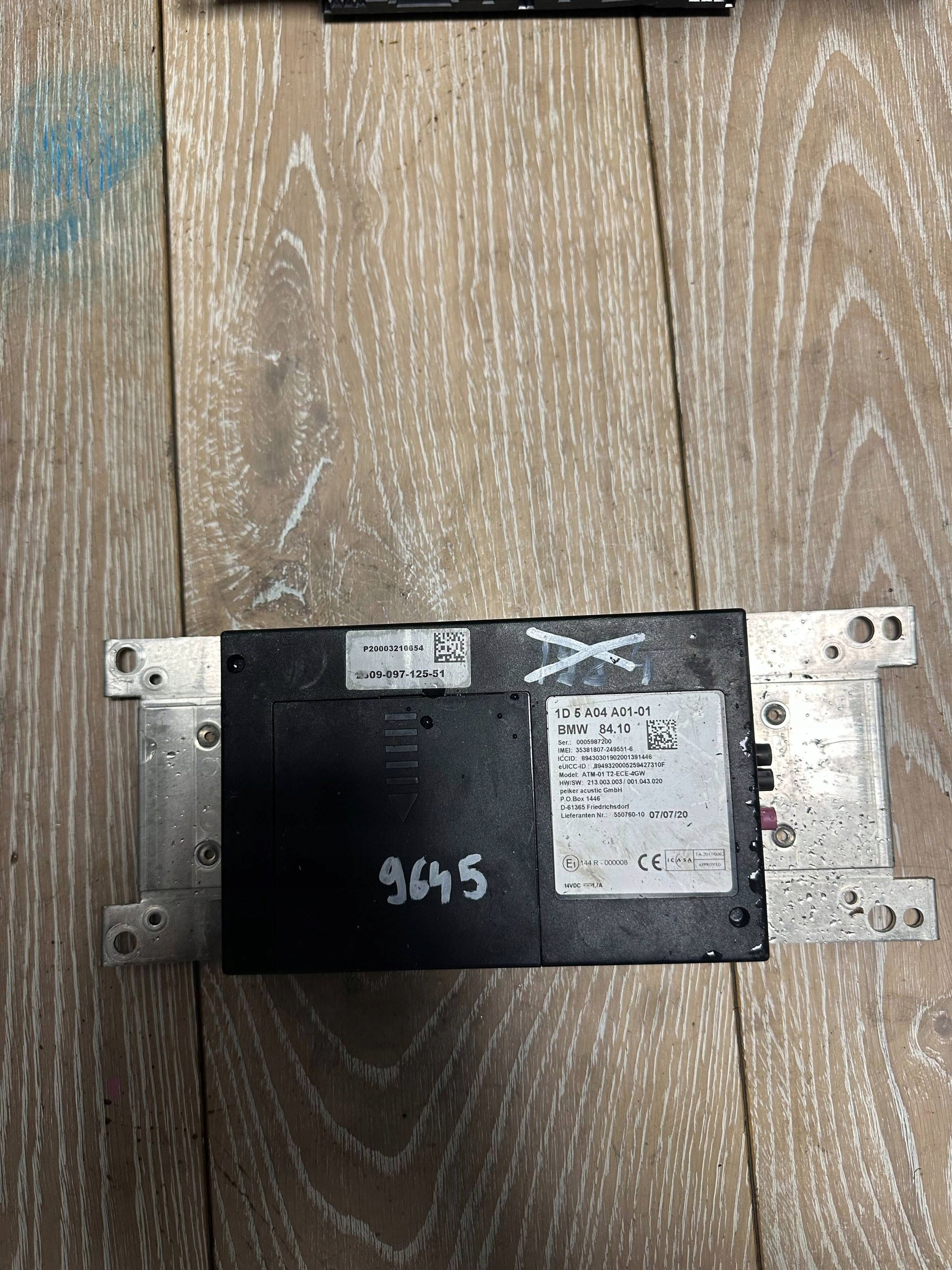 modulo Bluetooth BMW 3 F30 F35 F31 5A04A01