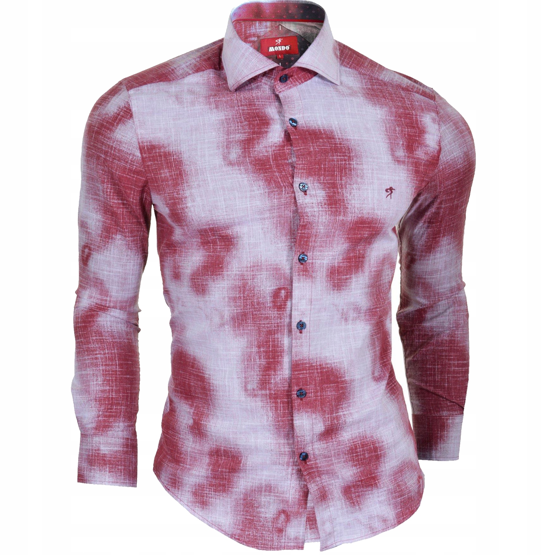 Pánská košile Mondo Limited Mazana Letní len Lněná