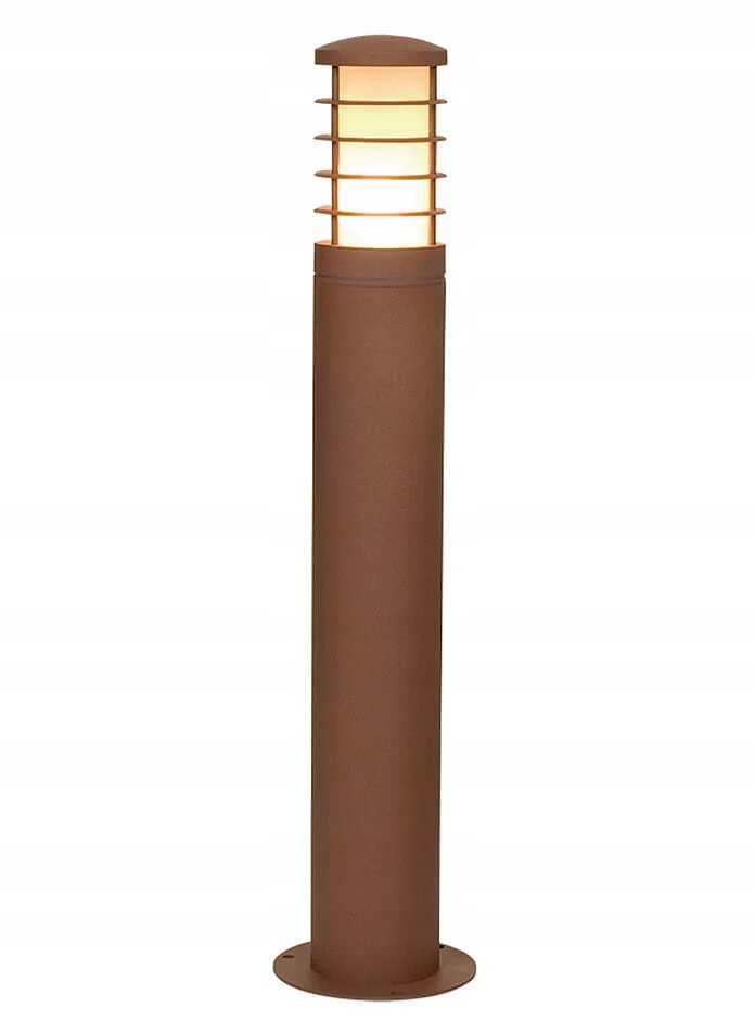 Led záhradná lampa s stĺpikom Nowodvorski hnedá IP44