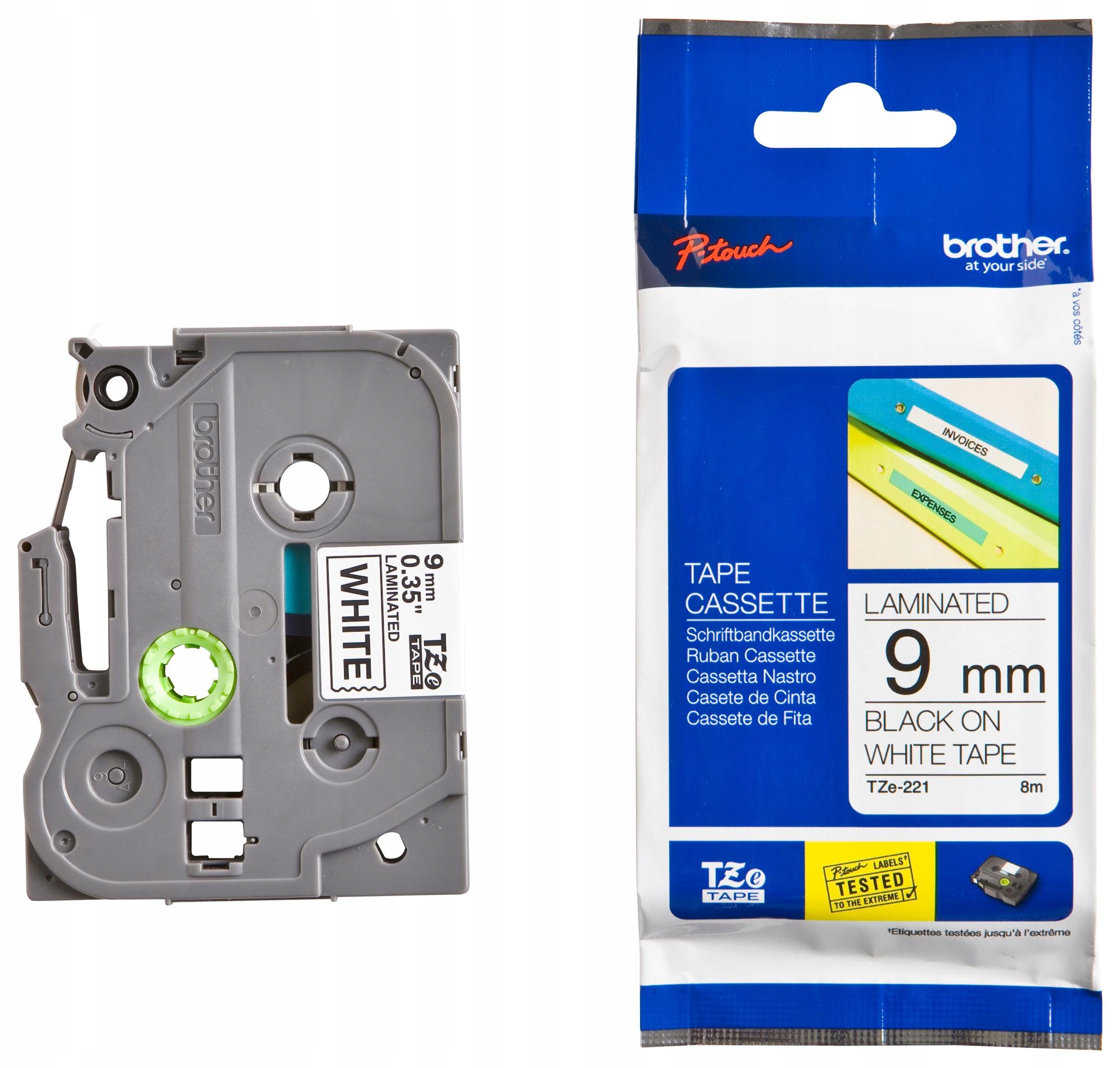 Taśma Brother TZE-221 9mm 8m oryginalna