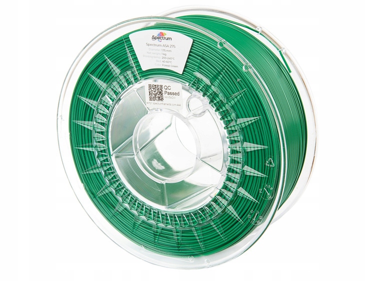 Spectrum Filaments Asa 275 1,75 mm 1 kg Zelená lesní zelená