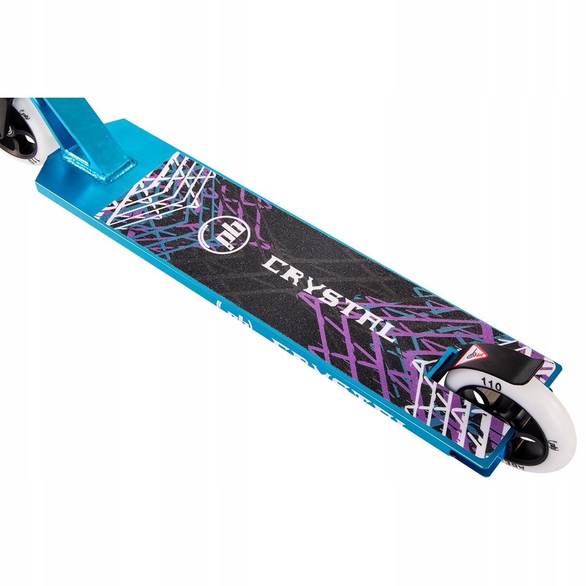 HULAJNOGA WYCZYNOWA STREET SKATE PB CRYSTAL 110mm Materiał kół PU