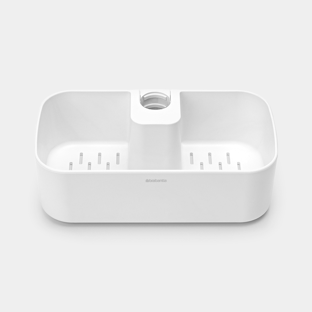 Organizer prysznicowy ReNew Caddy biały Brabantia