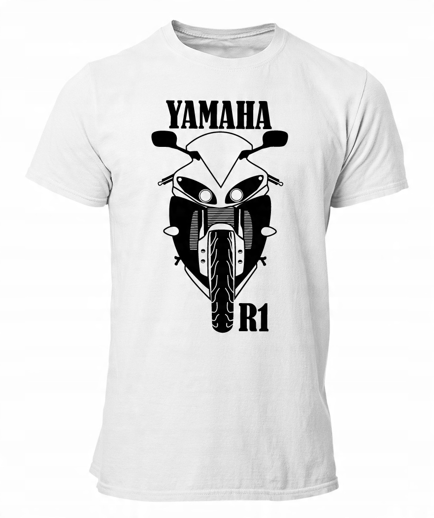 

Koszulka Motocyklowa T-shirt Męski Yamaha R1 M