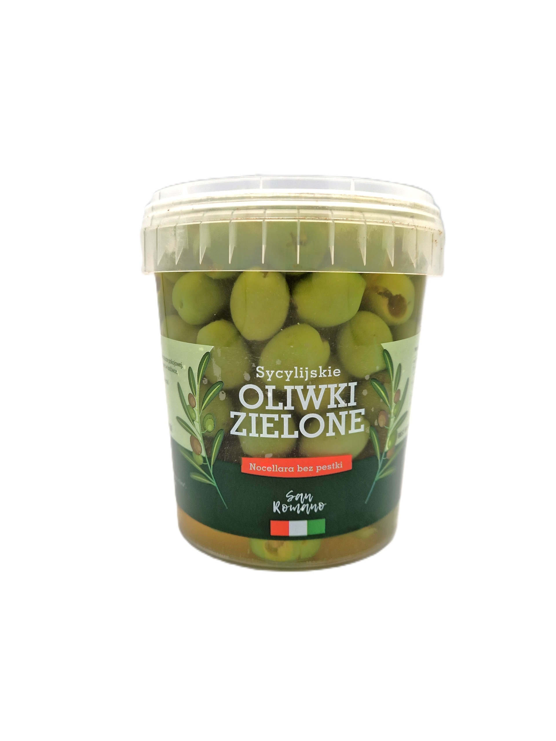 Levně Sicilské olivy Nocellara bez pecky 920 g