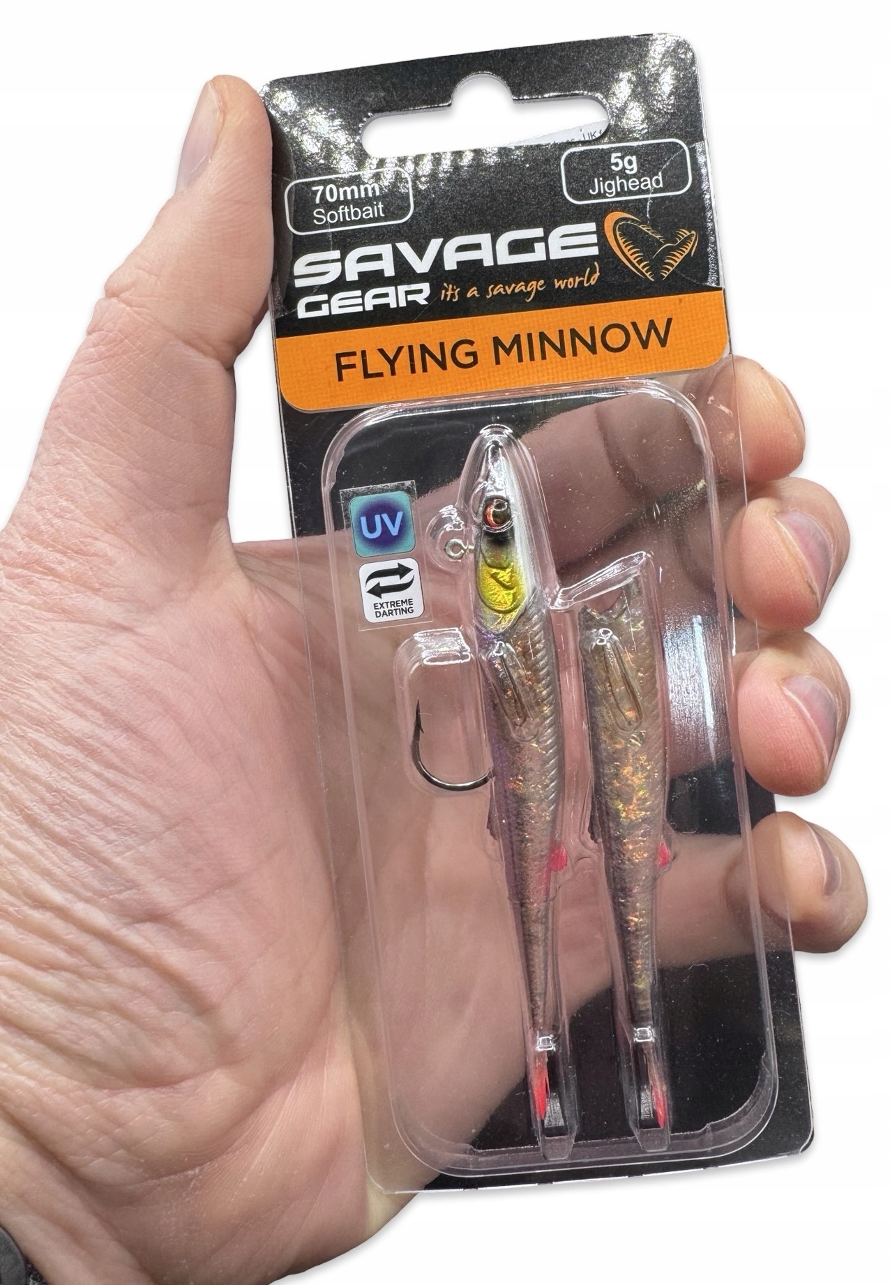 Savage Gear Flying Minnow Guma Jaskółka Na Okonia 7cm 5g 1szt