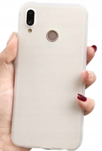 ETUI SILIKON MATT DO HUAWEI P SMART 2019 + SZKŁO
