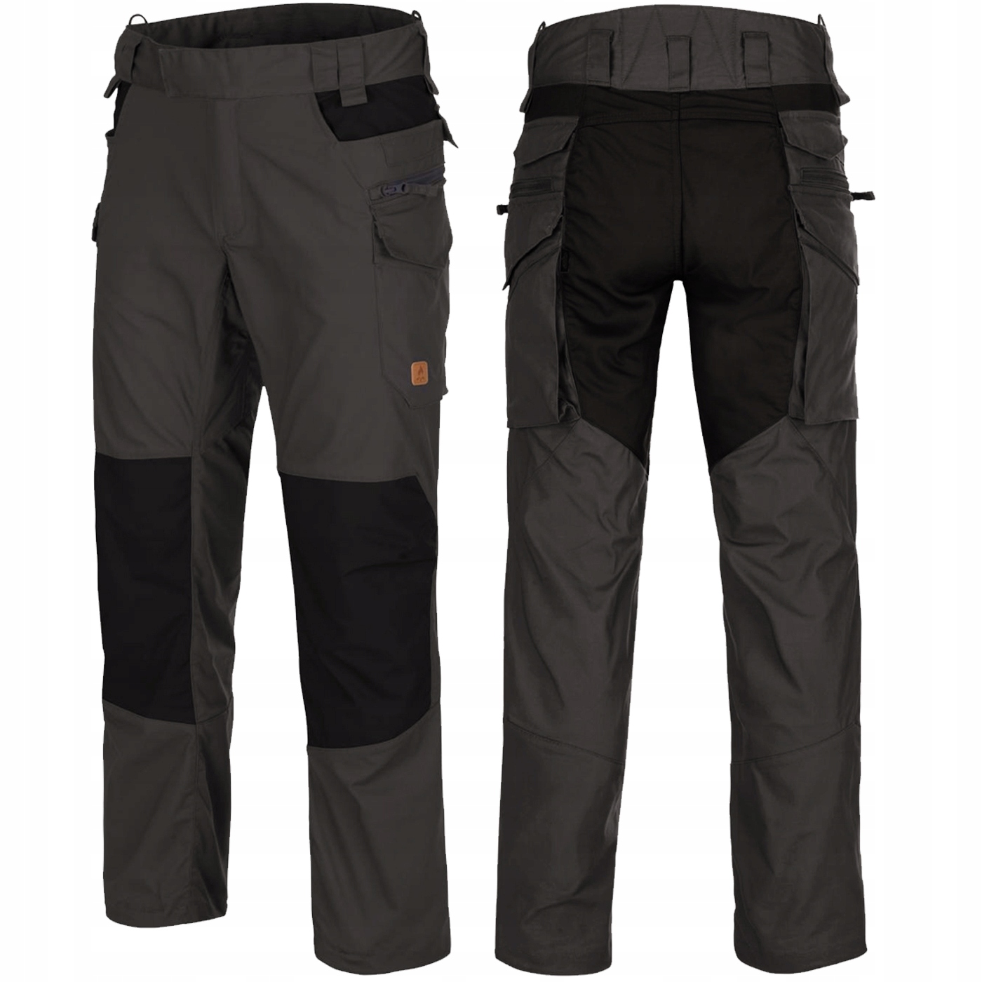 Pánské trekové kalhoty Kapsáče Pilgrim Helikon Šedé Xs Regular