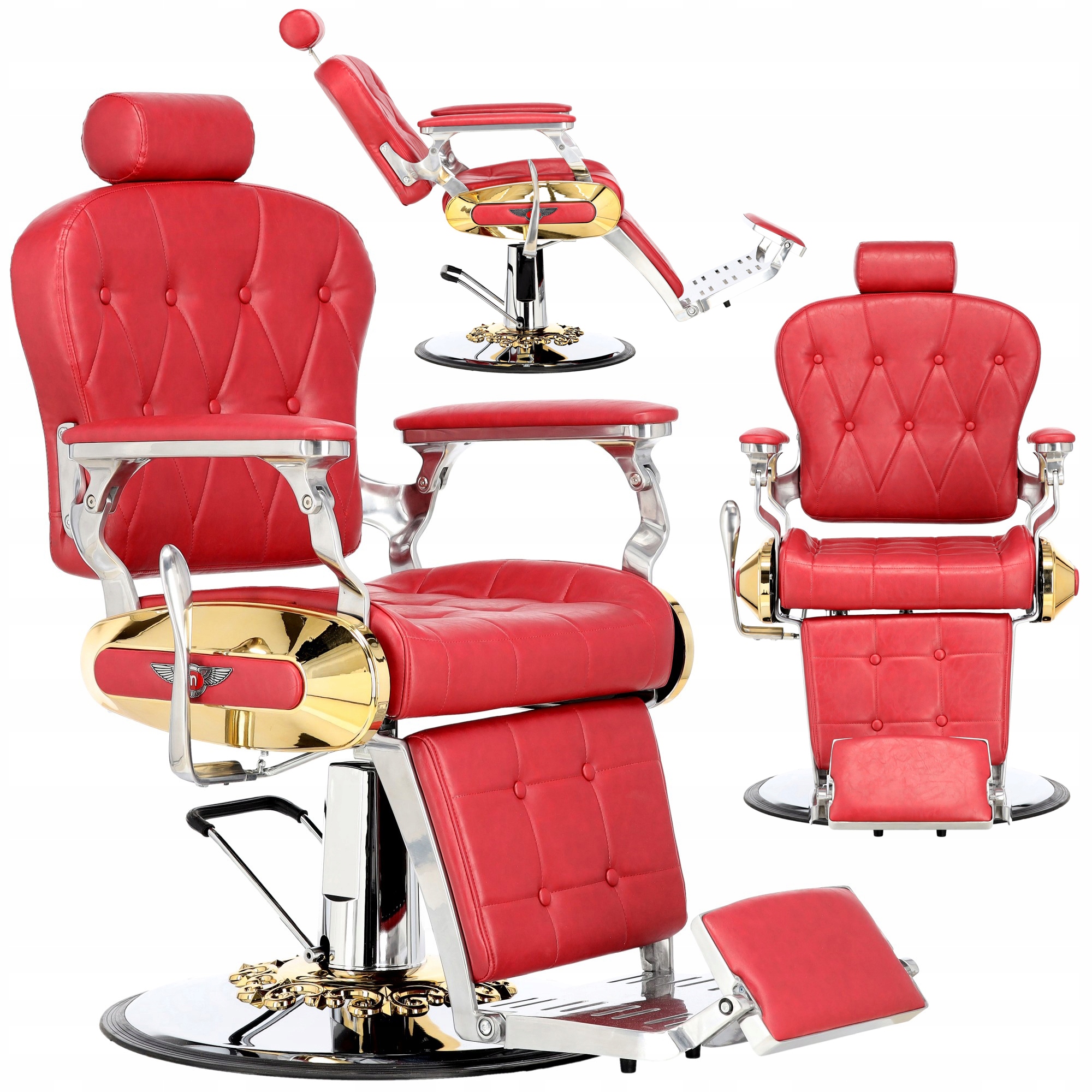 Kadeřnické křeslo barberské hydraulické pro kadeřnický salon Diodor