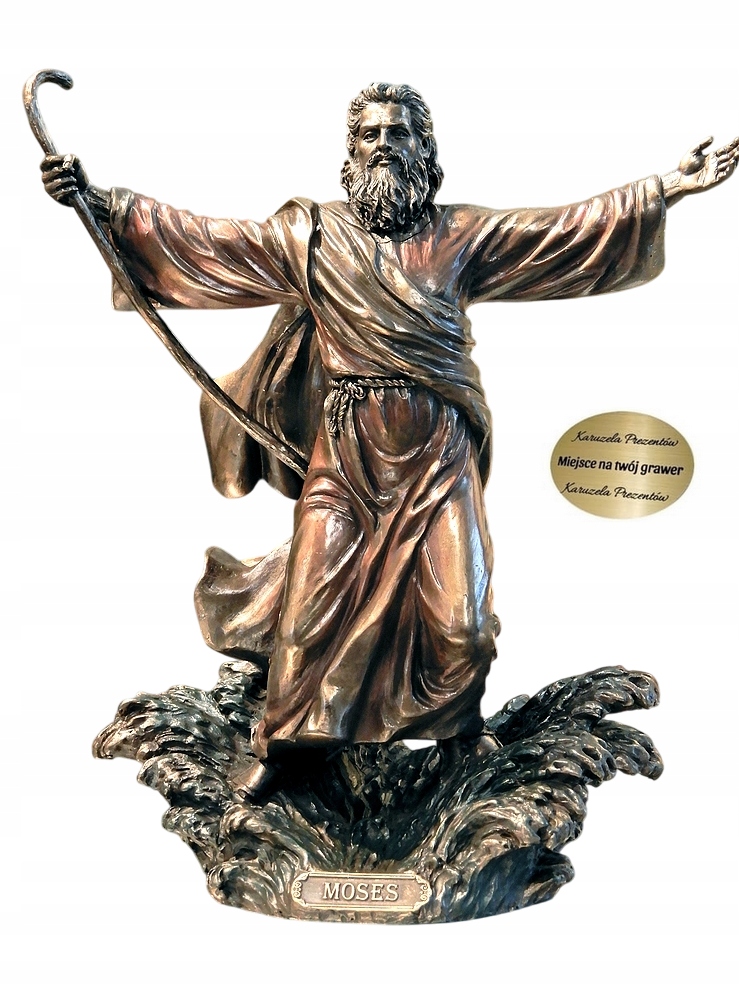 Mojžiš Rozdeľujúci Červené More Prorok Biblická Postava Darček V