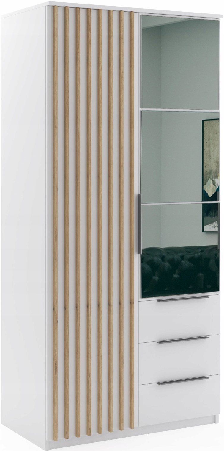 Nadstawka SORENTO 100 BIAŁY / DĄB CRAFT ZŁOTY Kod producenta NADSORENTO100WH