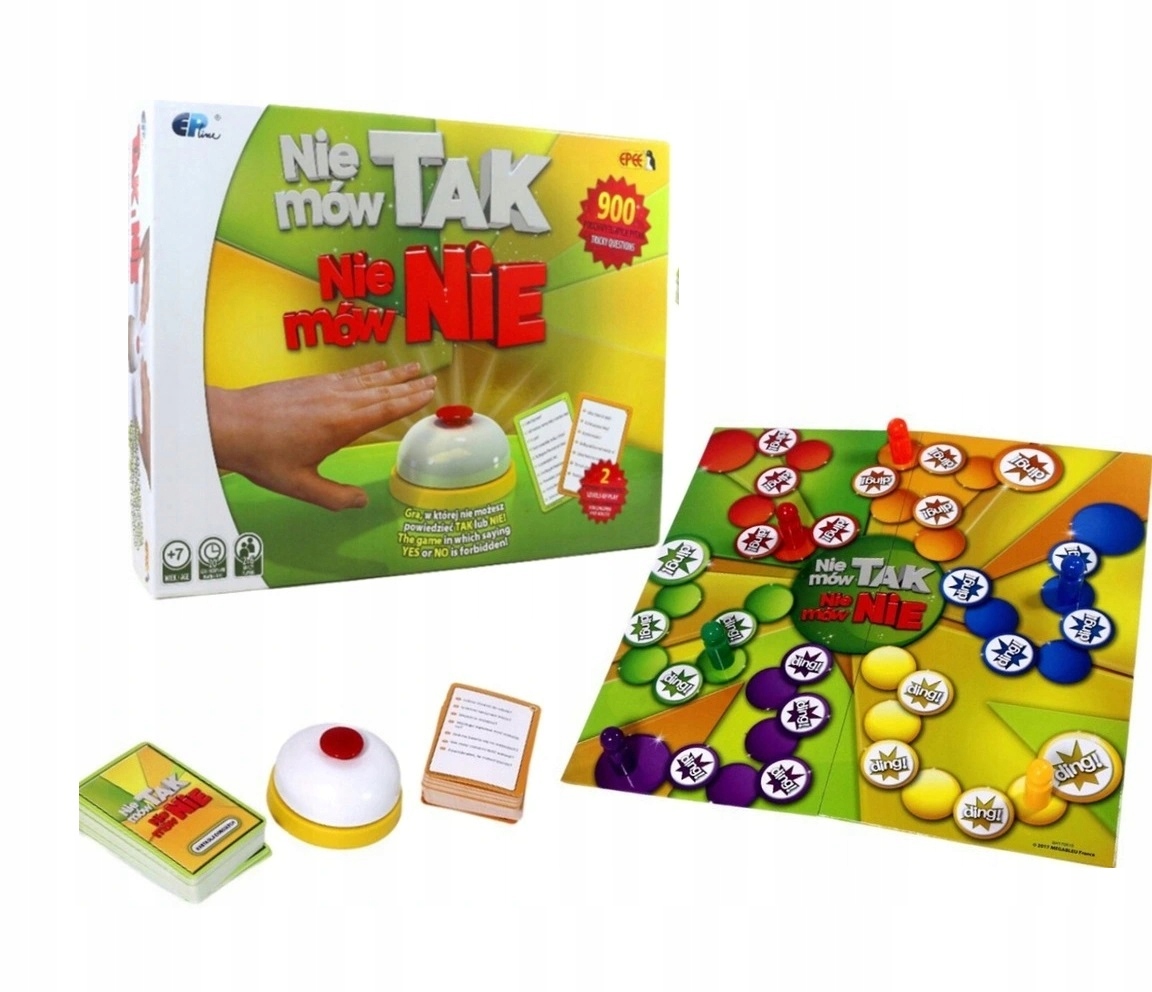 Nie Mów Tak, Nie Mów Nie Rodzinna Gra Strategiczna Rozwojowa Zabawa
