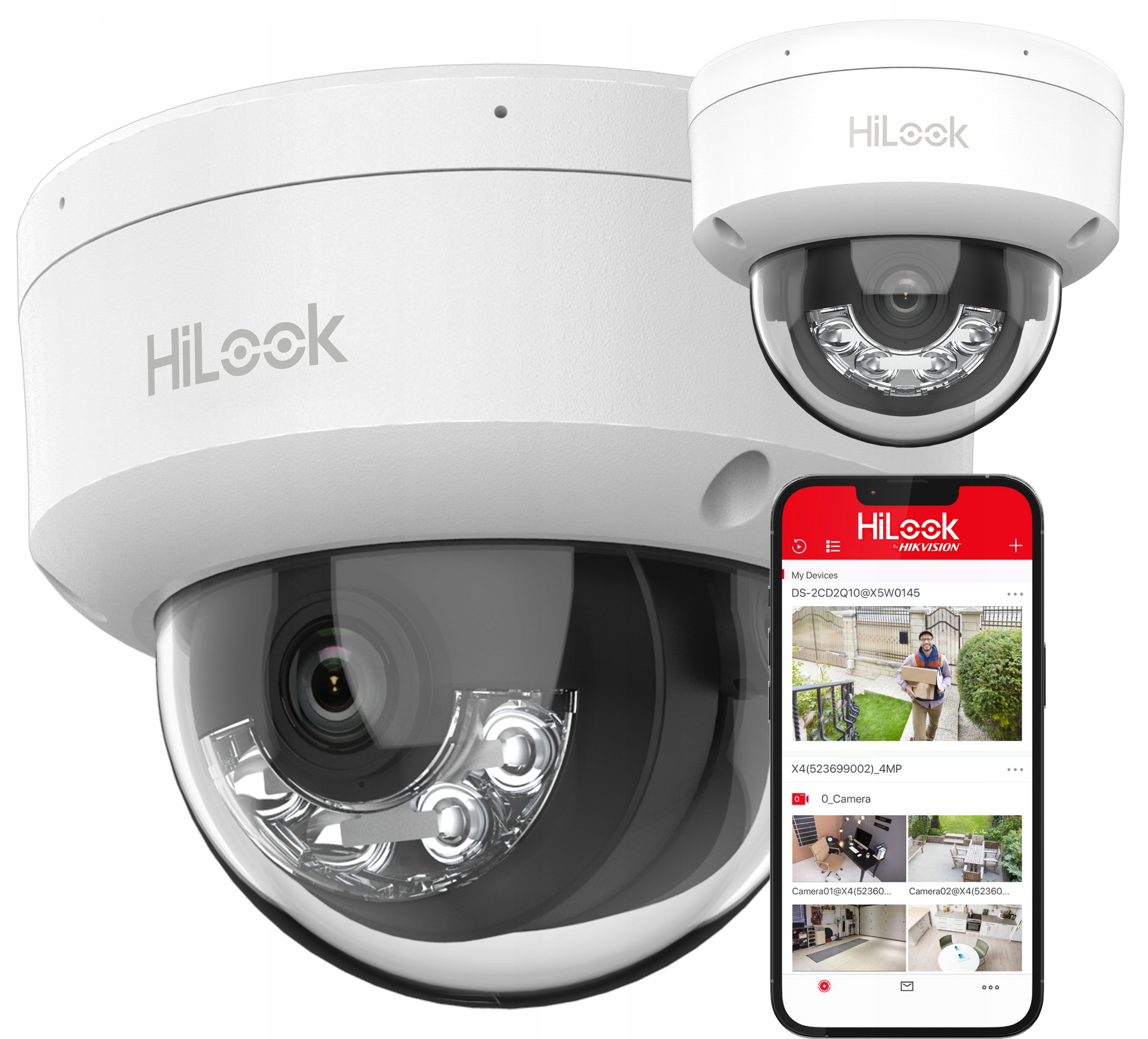 Ip kupolová kamera IK08 6MPx IPC-D160HA-LU Smart Hybrid Light HiLook