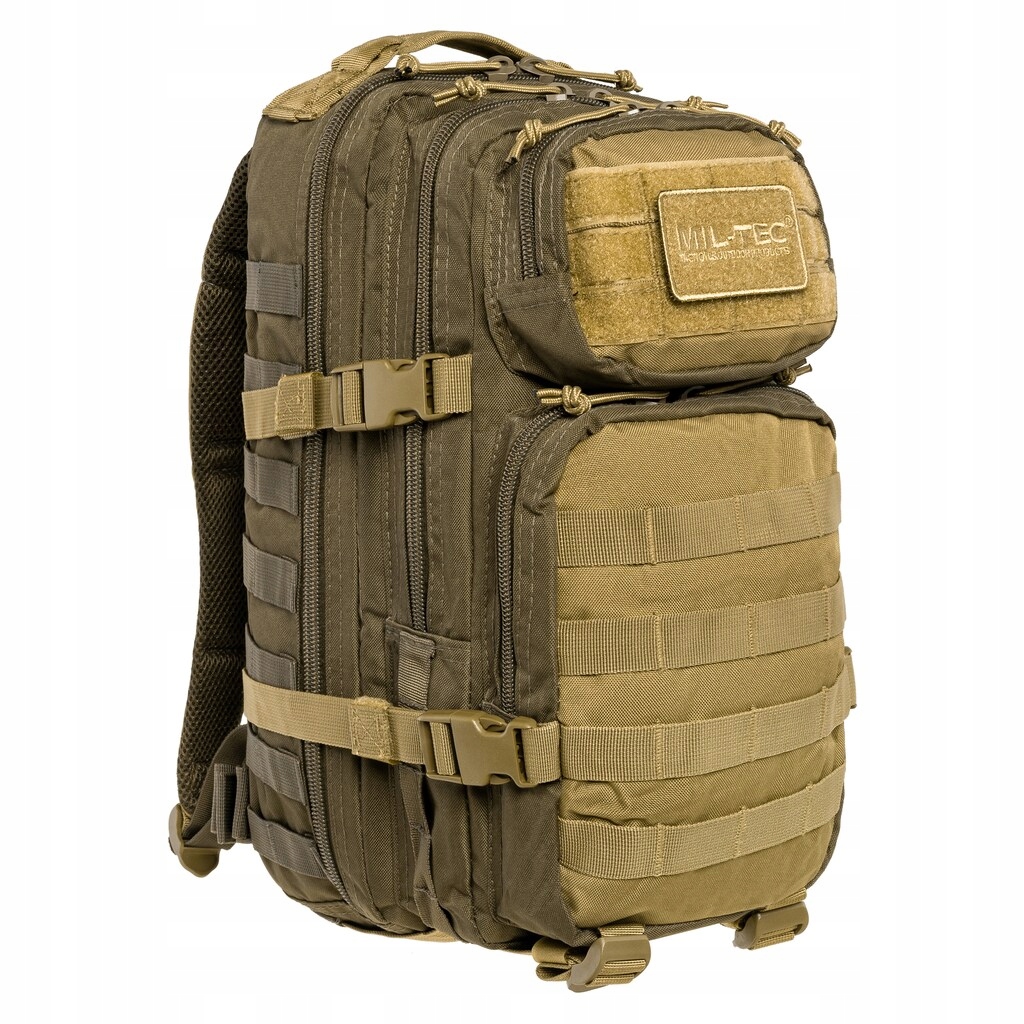 Batoh batoh maskáčový Mil-Tec Small Assault Pack 20 l Ranger Green/Coyote