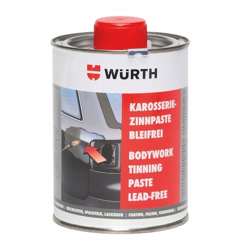 

Wurth Bezołowiowa pasta do cynowania karoserii 1kg