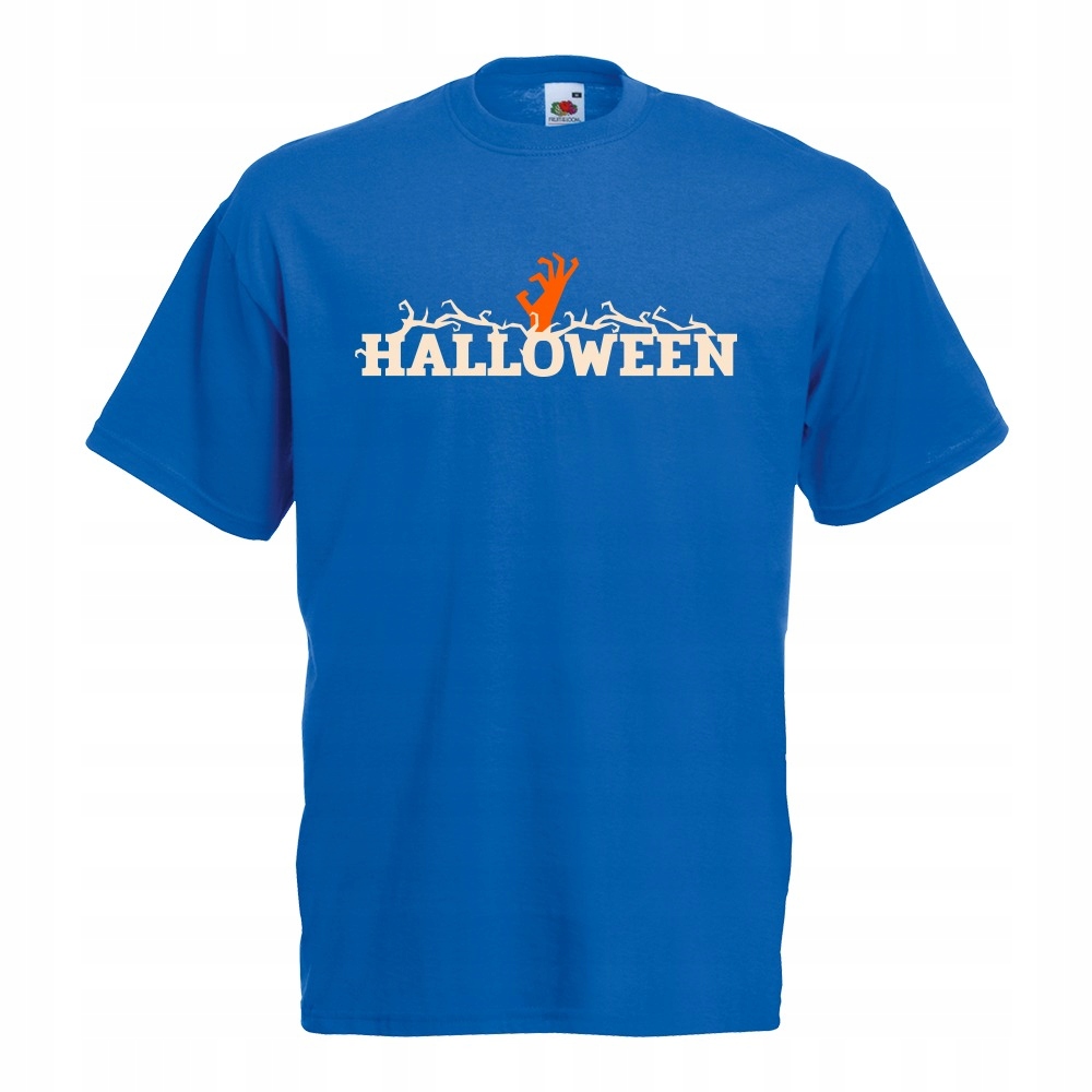 

Koszulka halloween trup L niebieska