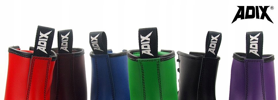 ADIX BOOTS 1314 BORDOWE [41] GLANY 14 OCZEK Kolor brązowy