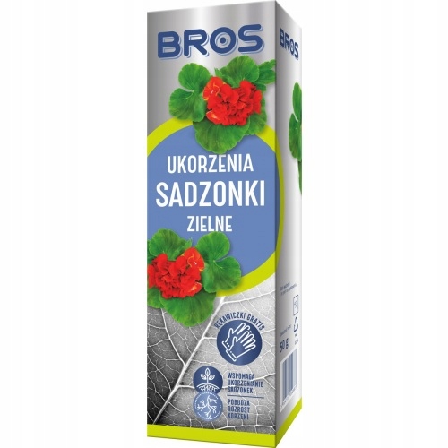 BROS Ukorzenia sadzonki zielone 50g + rękawiczki