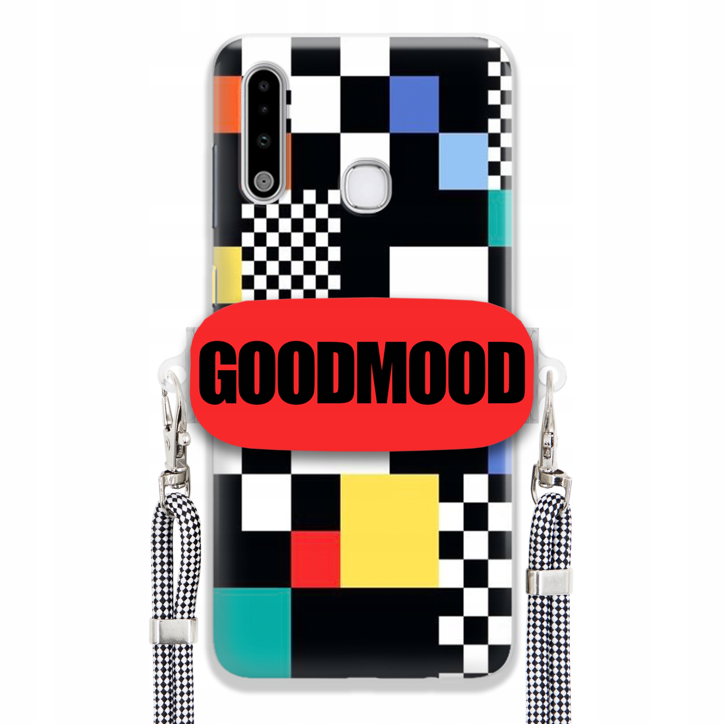 Puzdro Pre Samsung A70e Case Držiak Na Vodítko Zebra Telefónu Pixelart Goodmood Wz
