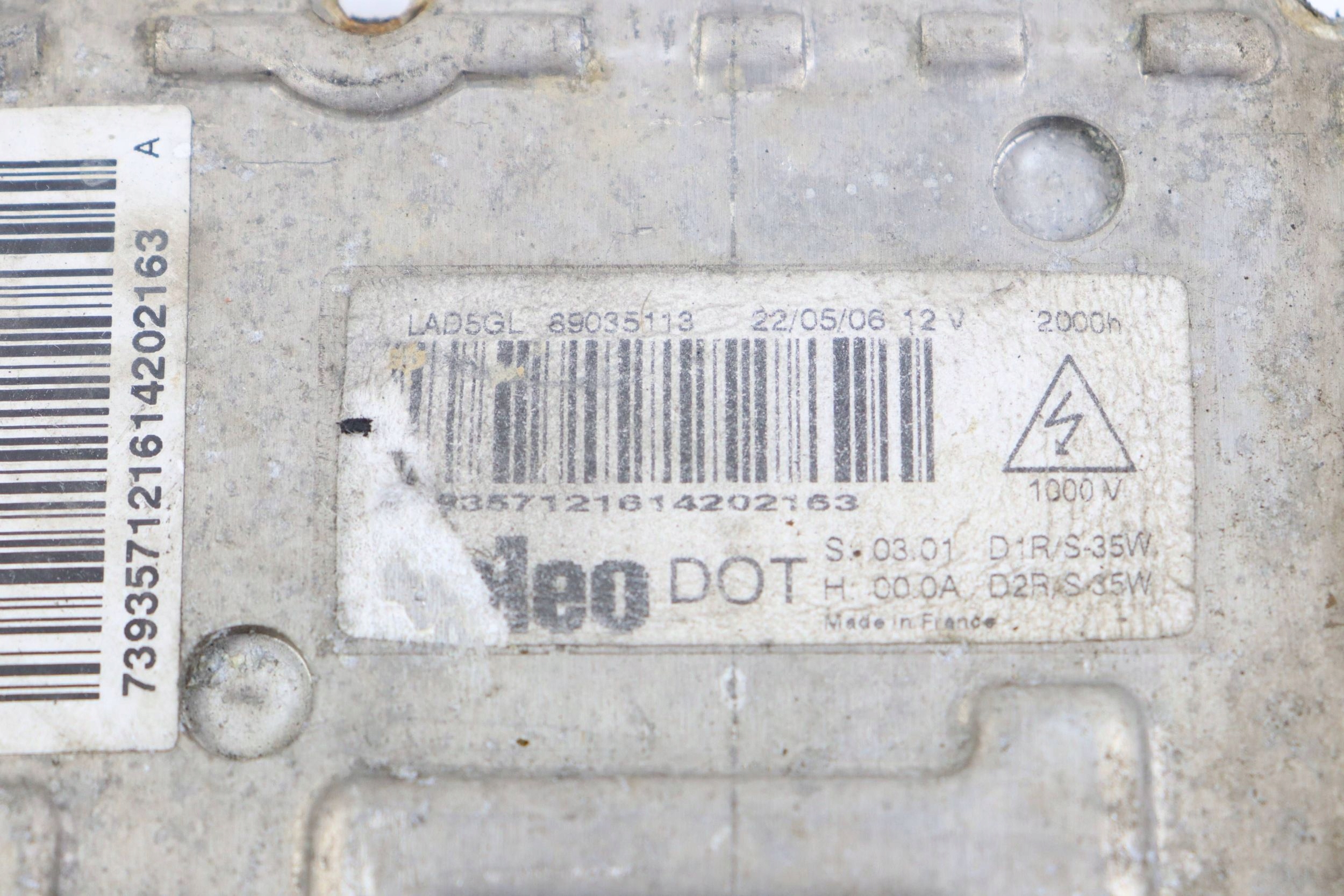 VW PASSAT B6 control unit XENON 3D0907391B 89035113
